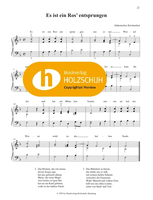 Es ist ein Ros entsprungen